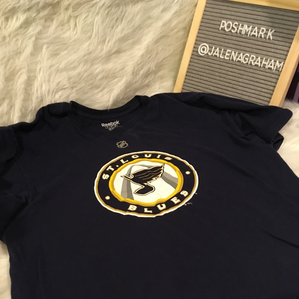 STL Blues hockey t shirt Allen 34